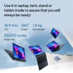 ASUS Vivobook S14 Flip Laptop Intel Core i5-13420H 16GB RAM 512GB SSD Touchscreen Display